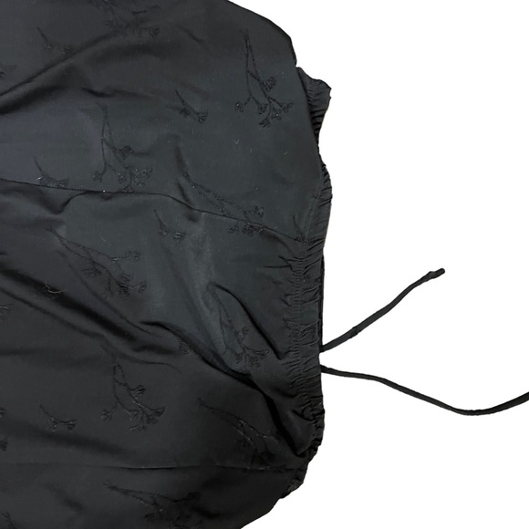 Imperial Collection long skirt black with embossed flowers / perfect condition - Picture 4 of 6